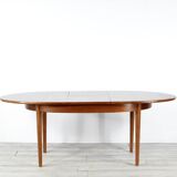 Midcentury Oblong Teak Extending Table. Vintage Modern / Danish / Retro St