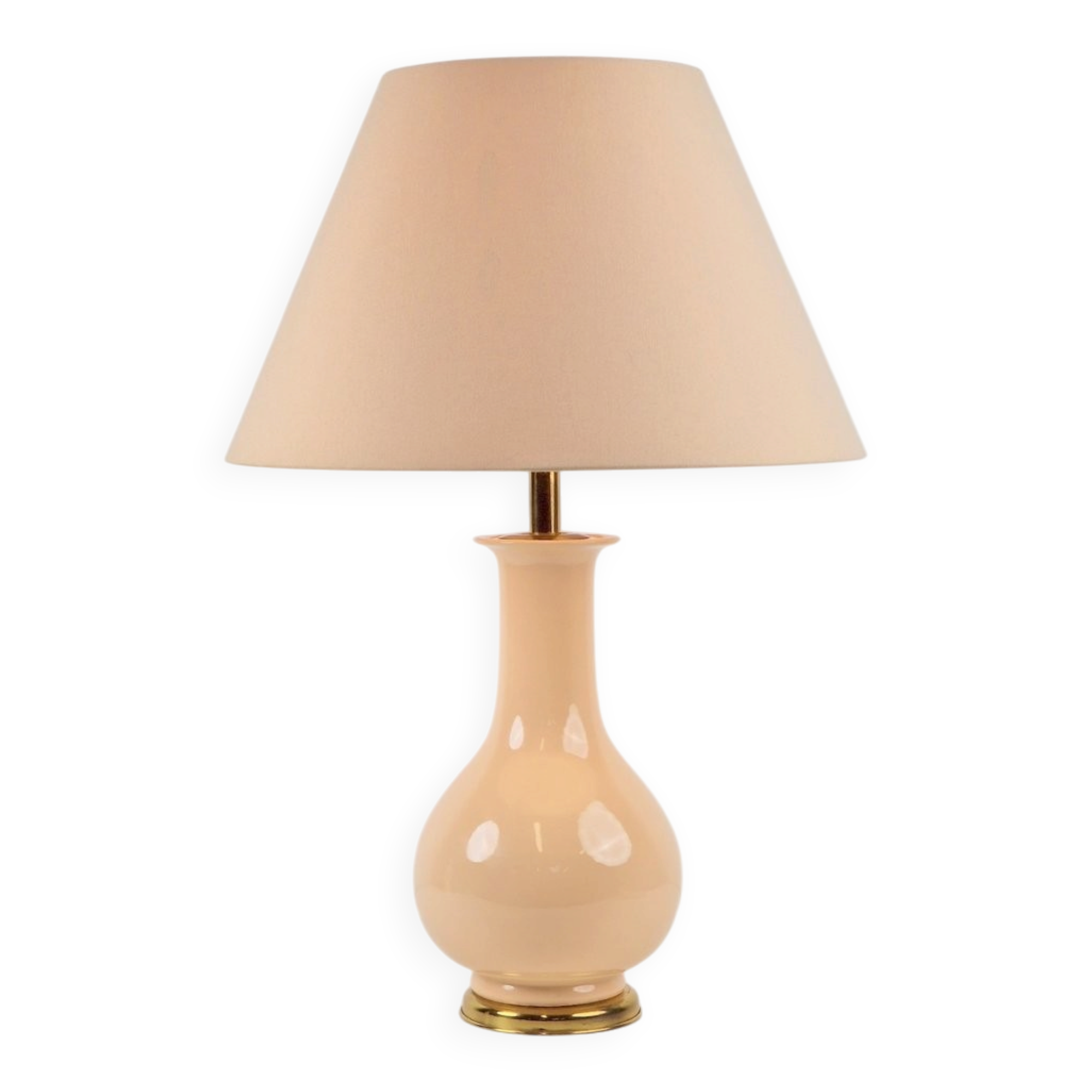Lampe de table en céramique vintage, 1980