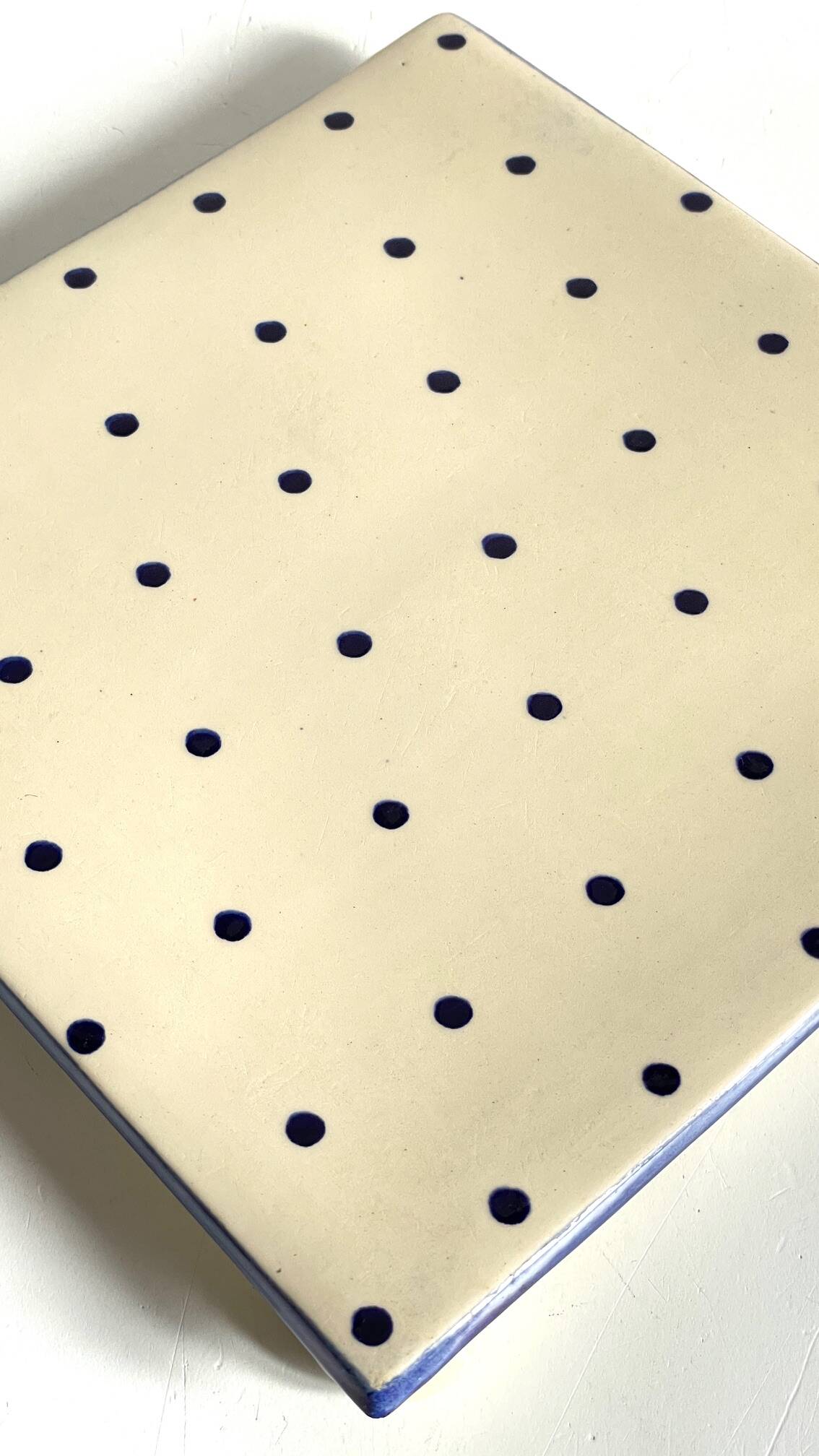 St Clément Vintage Polka Dot Ceramic Trivet