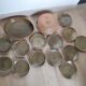 Antique stamped stoneware artisan service