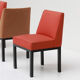 Set of six Jules Wabbes 'Louise' dining chairs for Bulo