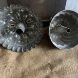 Set of 4 old baking form