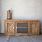 buffet sideboard solid oak Art Deco