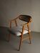 Fauteuil scandinave en fausse fourrure de mouton retournée | Années 1960