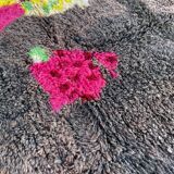 Berber carpet in wool beni ouarain 200x270cm