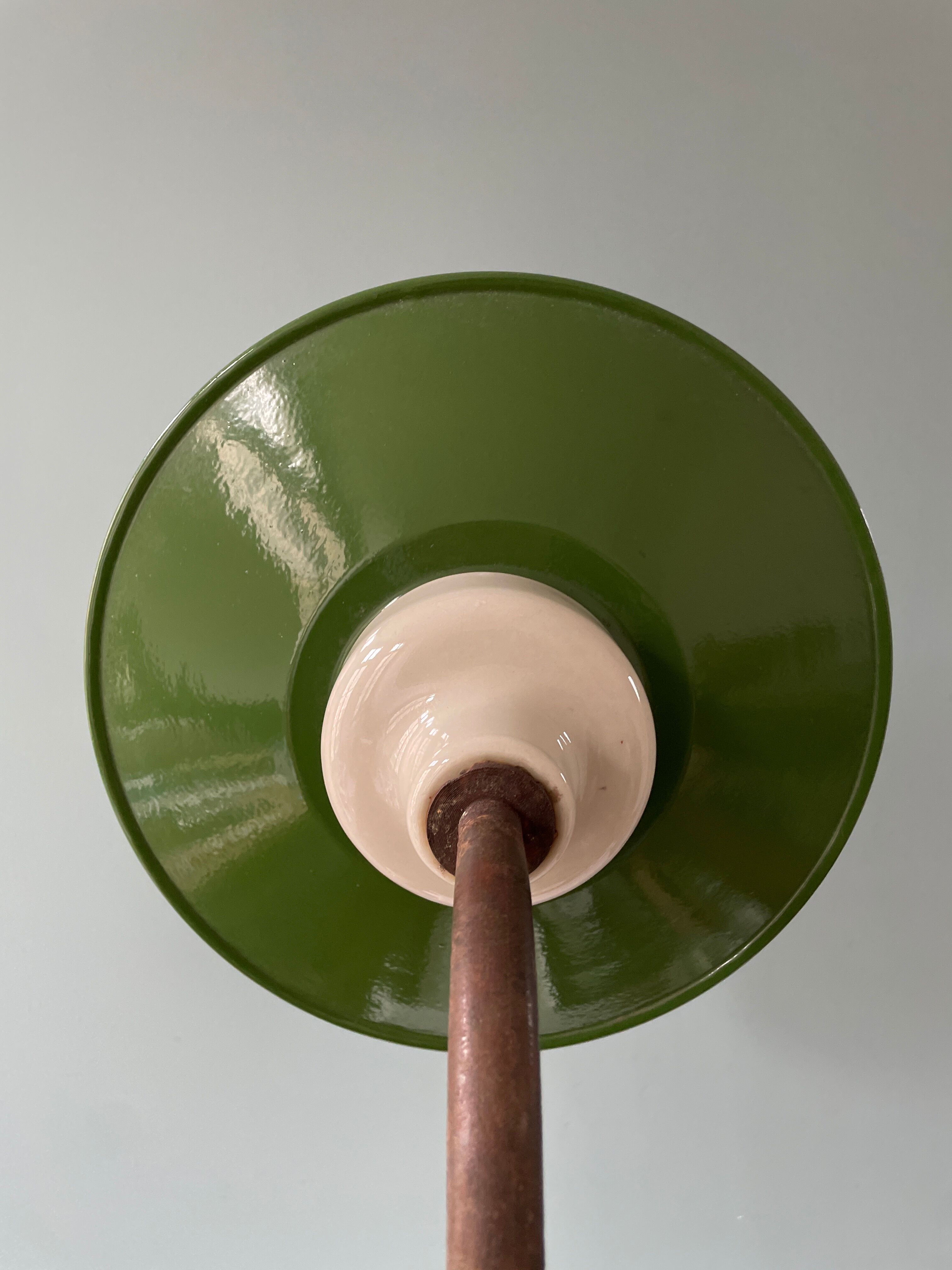 Pair of wall lamps gooseneck