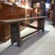 Wooden bench