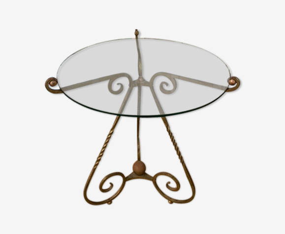Table fer forgé