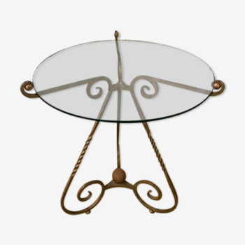 Wrought iron table