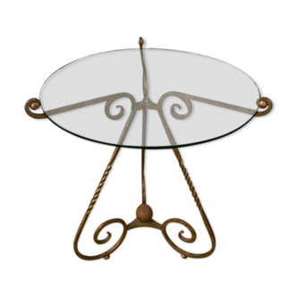 Wrought iron table