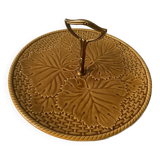 Earthenware cheese board from Gien 1960