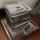 Vintage ceramic service Les Grottes Dieulefit