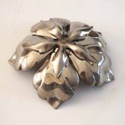 Flower candle holder/ashtray by S. Agudo