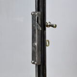 Polished iron medical cabinet, 1910s