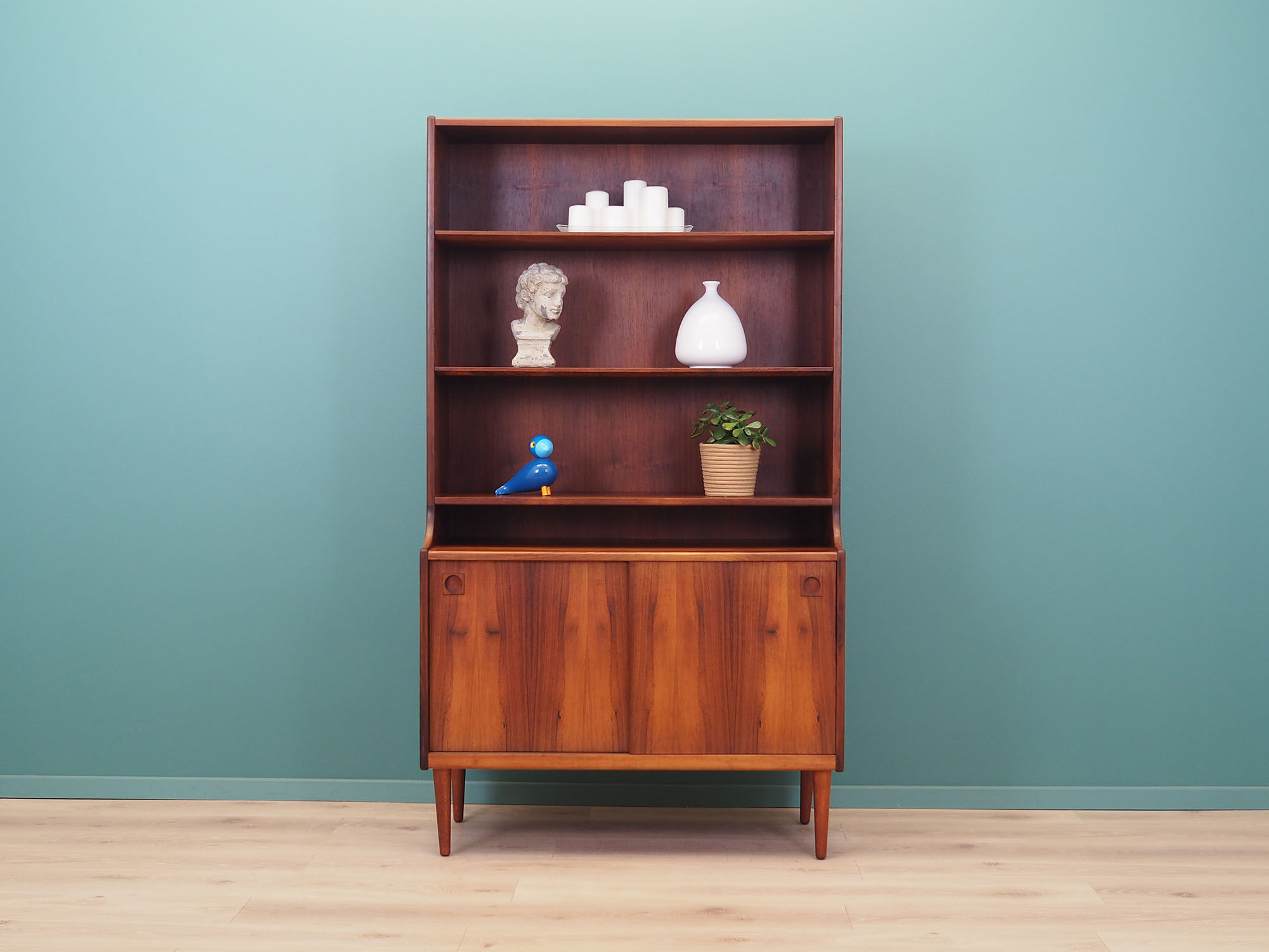 Bibliothèque en palissandre, design danois, années 1960, fabriquée par Farsø Møbelfabrik