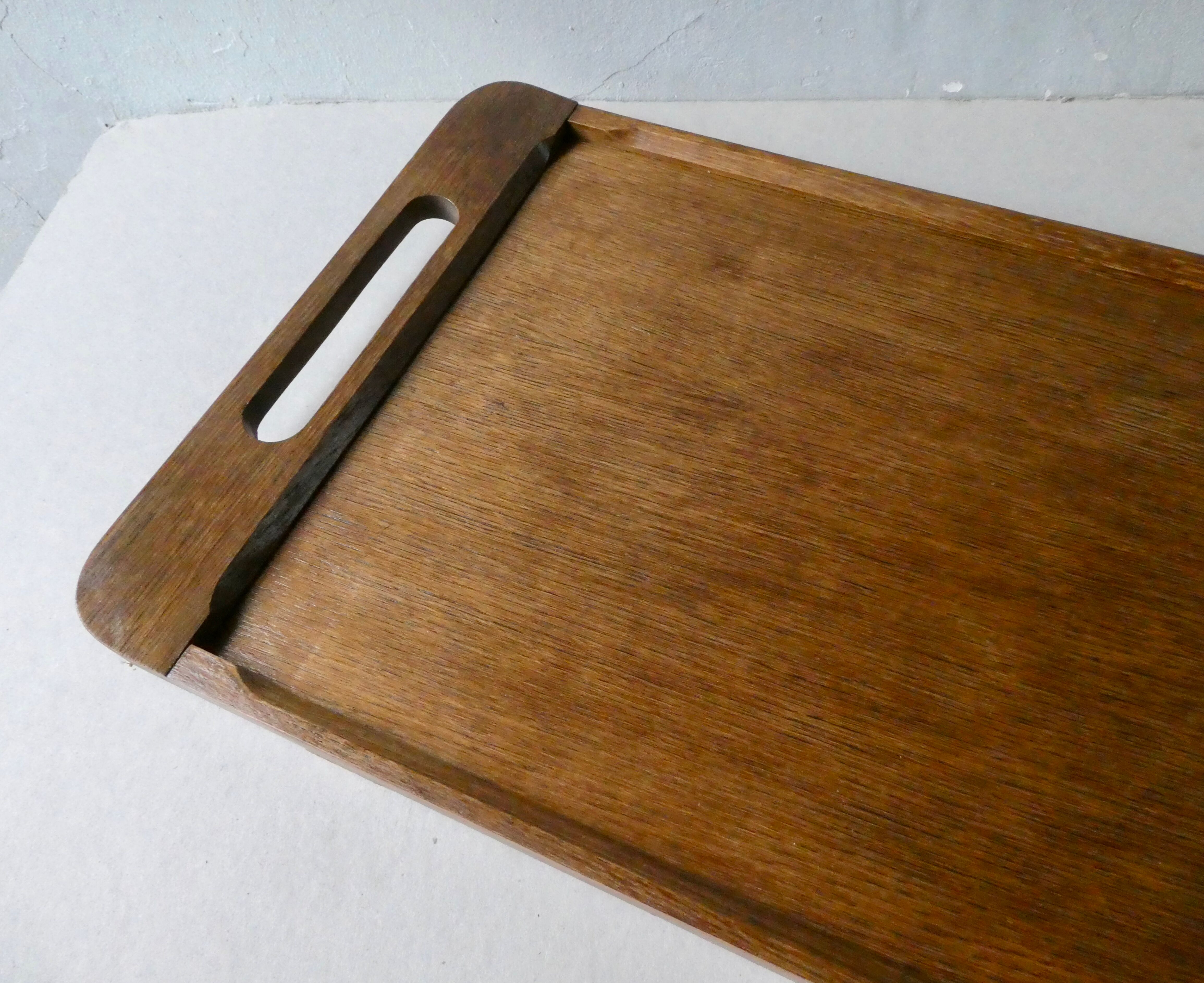 Wooden serving tray, 50s-60s