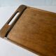 Wooden serving tray, 50s-60s