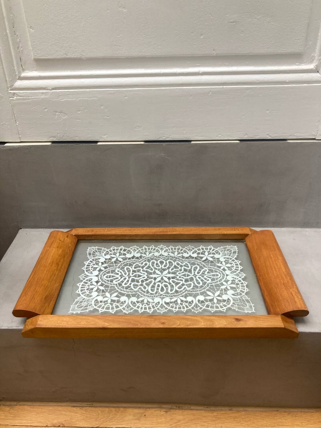Antique tray