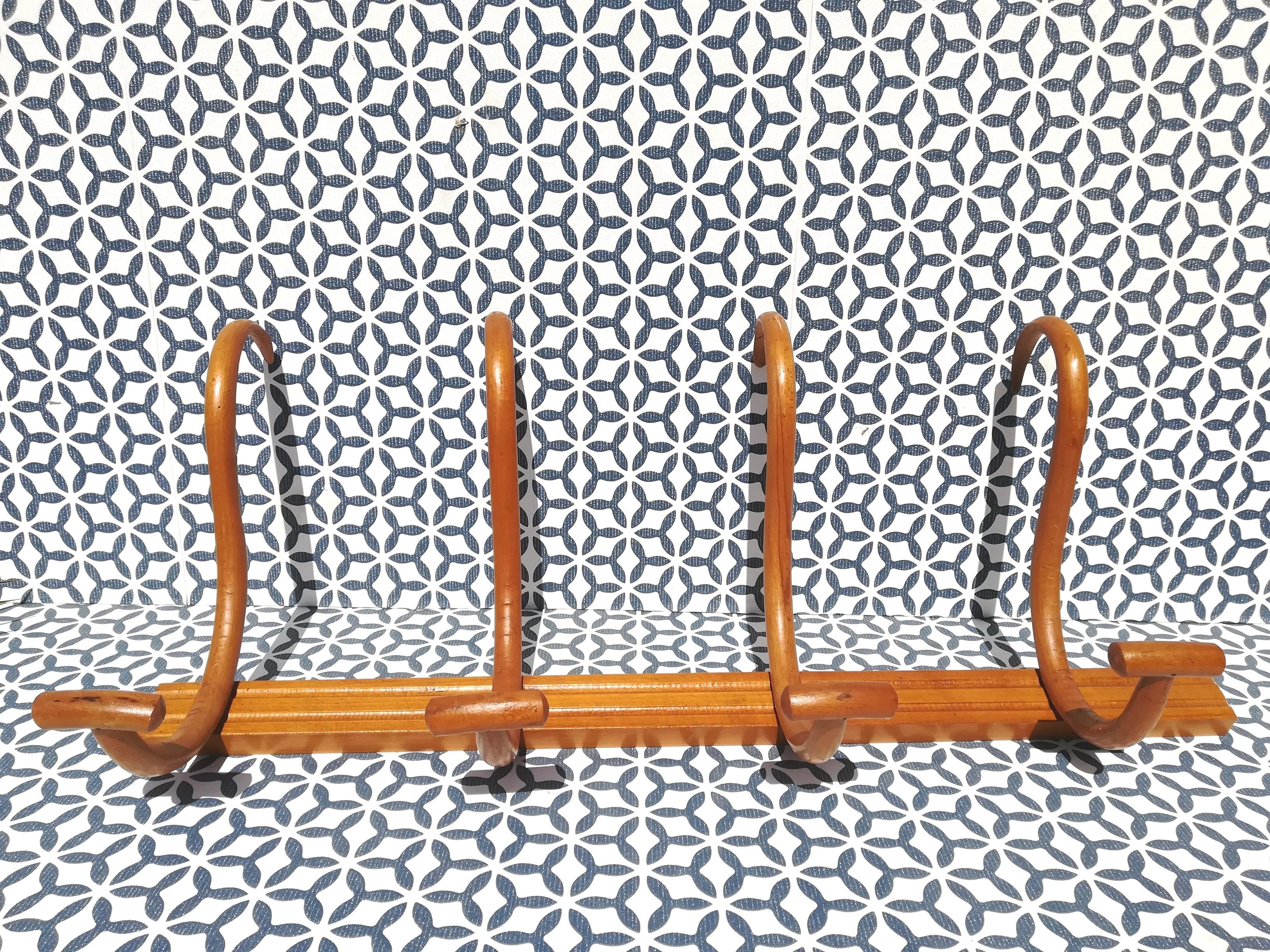 Patère wears Mahieu coat