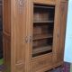 Art Deco walnut bookcase