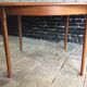 Vintage dining expandable room table