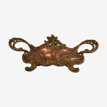 Old baroque copper planter