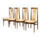 Oak dining chairs 1960s