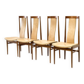 Chaises de salle à manger en chêne années 1960