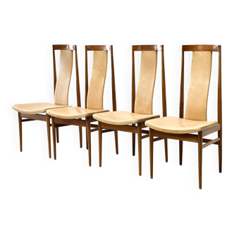 Oak dining chairs 1960s
