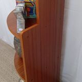 1960s teak corner shelf unit