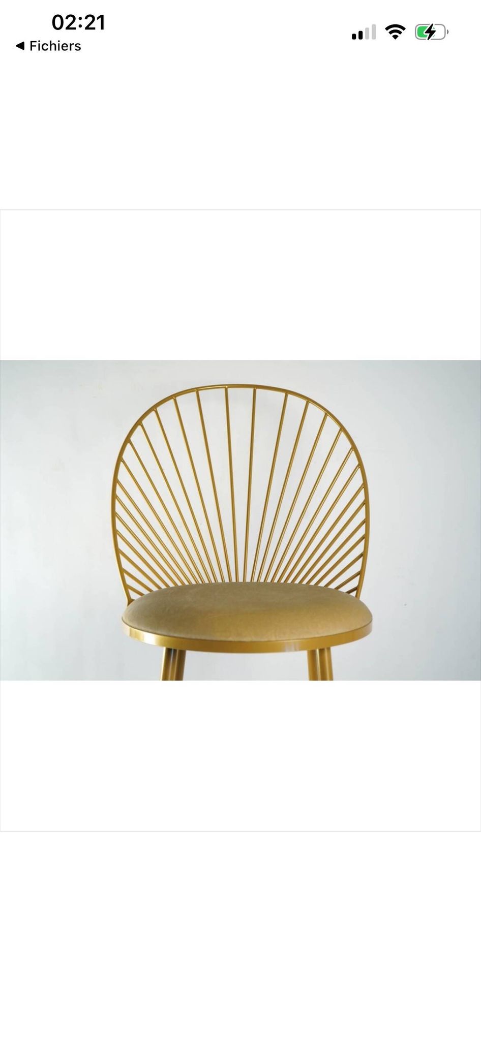 Tabouret de bar Blush / Anouchka Potdevin /Happé collection