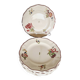 9 Terre de Fer Sarreguemines Flat Plates Rare Model from the Strasbourg Series