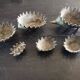 Nesting hedgehog ashtrays