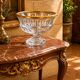 Cut Crystal Cup on a Gilded Base