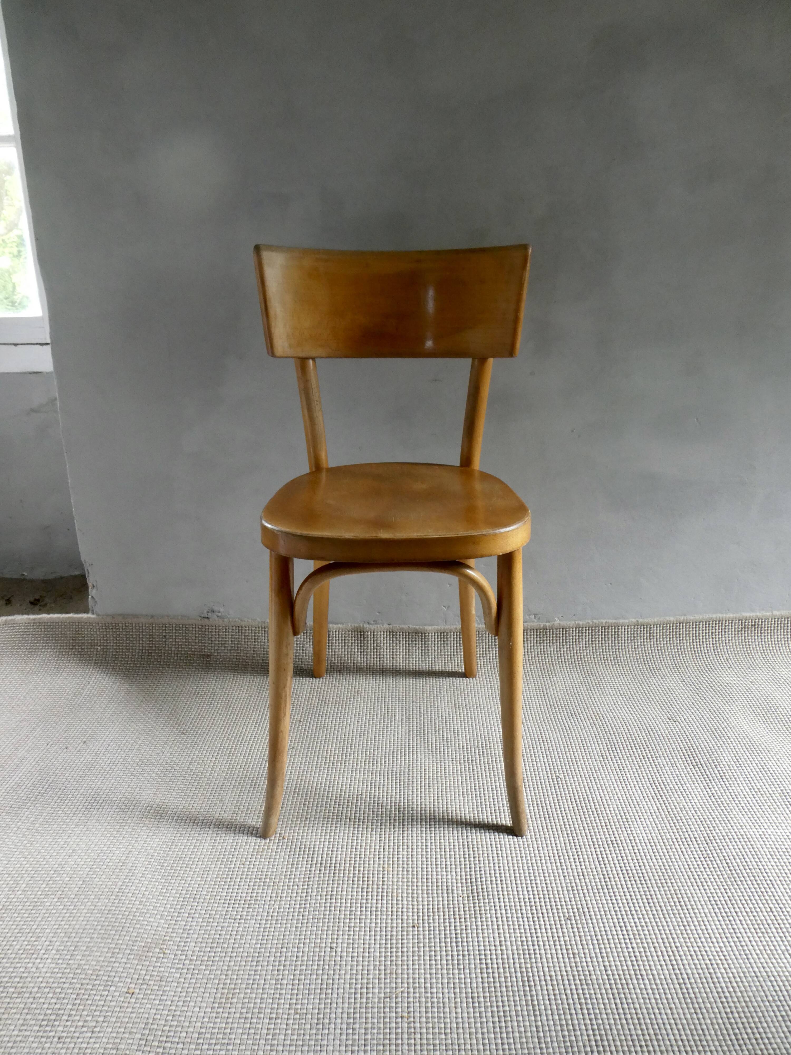Baumann bistro chair, mid-20th century