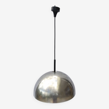 70s metal pendant light