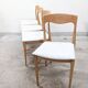 Set de 4 chaises scandinaves