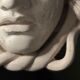 Medusa wall decoration plaster