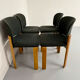 4 vintage Bruno Rey design chairs for Dieticker from the 1970s.