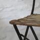 Pair of 20th Century Folding Slatted Garden Chairs
