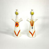 Vinaigrier & Oil anthropomorphic by Roger Capron, circa 1960