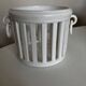 Cache pot directoire néo classique Moustier blanc 1950