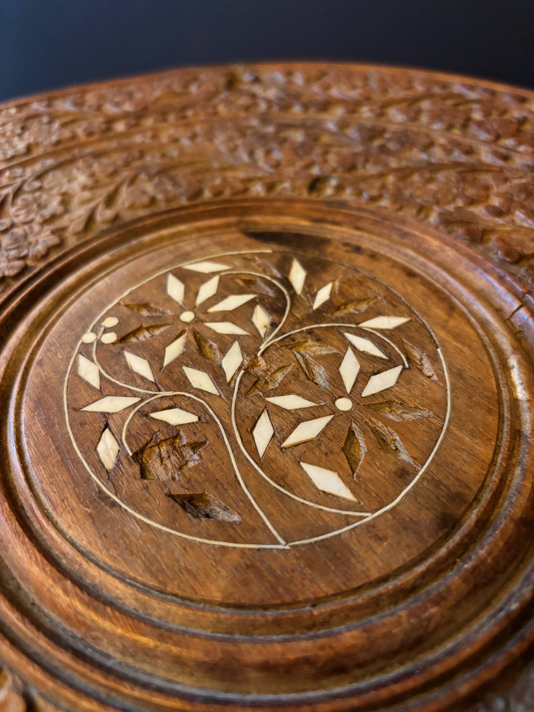 Moroccan tripod table