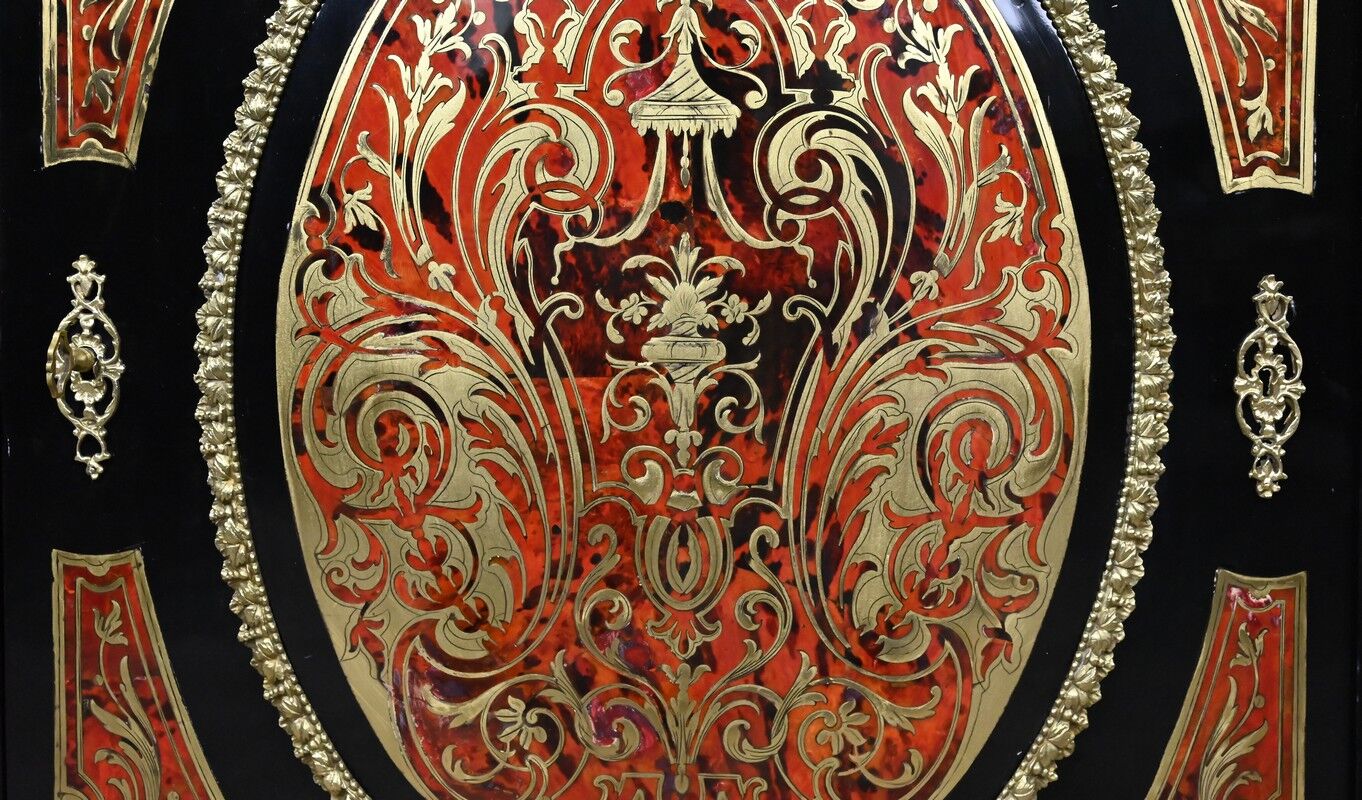 Boulle marquetry side table, Napoleon III period – mid 19th century