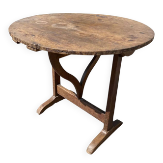 Oak wine table