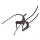 Iron sculpture signed AJP / Levens 1960s Jean Pierre Augier