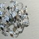 Sculptural chrome suspension design
