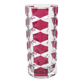 Vase en verre, Windsor, design français, années 1970, production : Luminarc, designer :