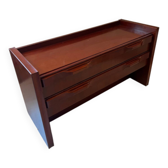 Commode basse vintage scandinave