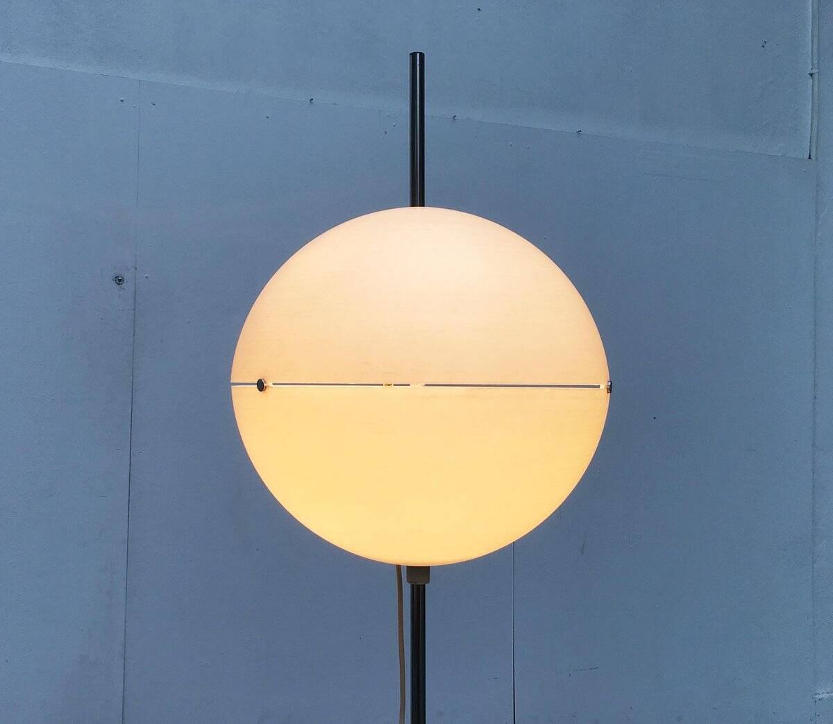 Globe floor lamp mid-century space age